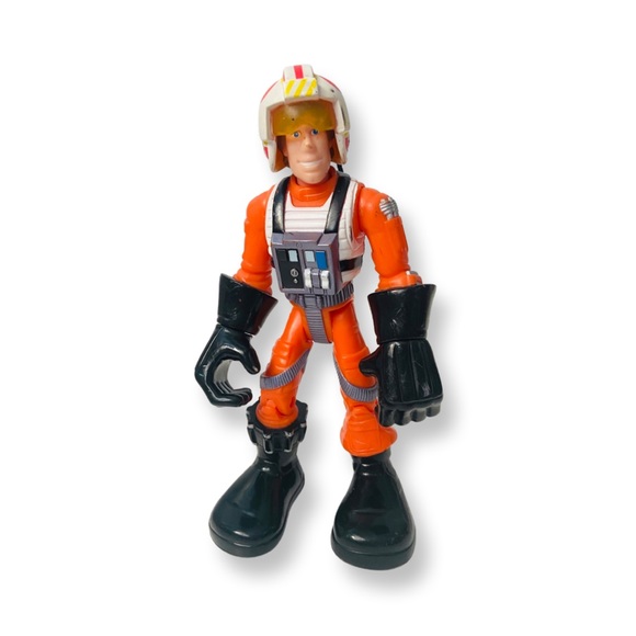 Hasbro Playskool Star Wars Chunky Action Figure Toy Lot Luke Skywalker Yoda - Picture 10 of 10